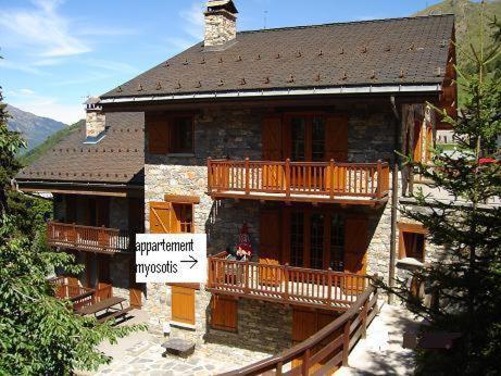 Appartement Myosotis Pour 10 Personnes Saint-Martin-de-Belleville Luaran gambar
